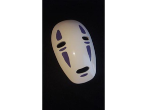 spirited away no-face mask cosplay 3d print model - Mito3D