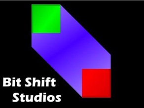 bitshift logo 3d slash 3d print model - Mito3D