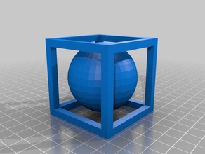 unmöglich-box Spielzeug & Spiele ball-box unmöglich 3d print model - Mito3D
