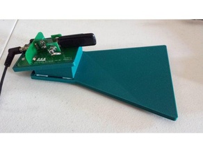 qrpguys Einhebel paddle-base w Handauflage diy 3d print model - Mito3D