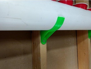 4 pollici di tubo staffa supporto parti ricambio 3d print model - Mito3D