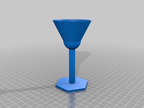 badminton goblet kitchen & dining 3d print model - Mito3D