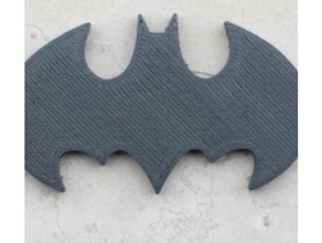 batman-logo Schilder & logos batman 3d print model - Mito3D
