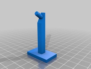 carrera wandhalter breit ohne bohrung A impressão 3d autorama 3d print model - Mito3D