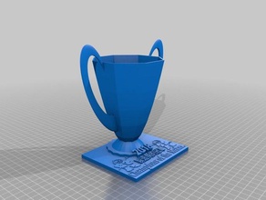 maker trophy 20 3d printing award challenge 3d print model - Mito3D