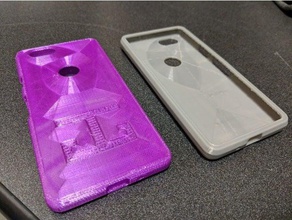 pixel 2 cas de tpu téléphone mobile 3d print model - Mito3D