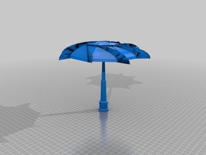 fortnite şemsiye 3d baskı 3d print model - Mito3D
