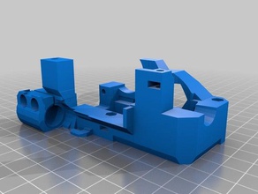 flexion extruder mount 12mm probe prusa i3 mk2s 3d printer extruders 3d print model - Mito3D