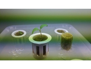 hydroponic net pot outdoor & garden 3d print model - Mito3D