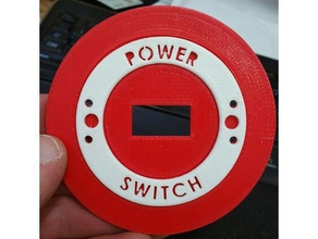 ftc power switch holder robotics first tech challenge 3d print model - Mito3D