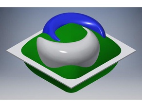 preciso marea pod gelatina alimentare la formazione di muffa food & drink baccelli 3d print model - Mito3D