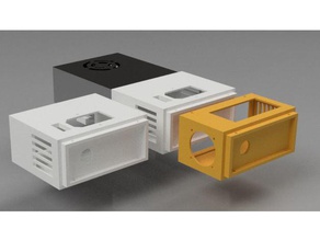 modular psu holder fusion files 3d printer accessories 2020 delta kossel cover mount 3d print model - Mito3D