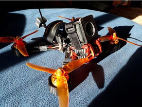 bukalemun armattan pro oturum tutucu git r c araçlar cam drone gerçek kamera monte edin yarışçı gidin yüksek yarış 3d print model - Mito3D
