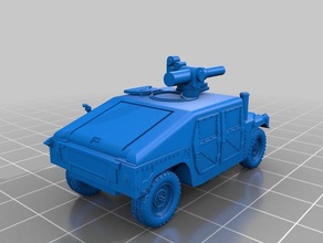 1-100 hmmwv de remorquage anti-char des véhicules hummwv 3d print model - Mito3D