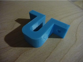 anet a8 arm clip 3d printer parts upgrade 3d print model - Mito3D