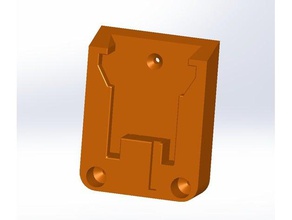 milwaukee battery mount robotics holder m18 3d print model - Mito3D