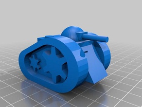 mini tank 3d printing cool 3d print model - Mito3D