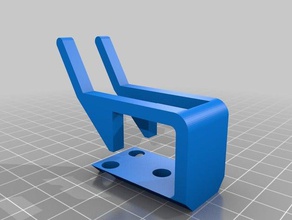 sliding door security bar clasp replacement parts 3d print model - Mito3D
