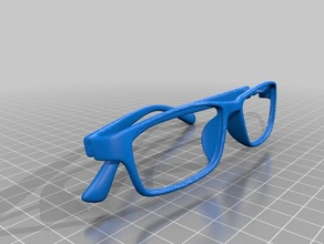 glasses frame - 3d scan fashion scanner scanning diy eyeglasses glass replica sunglasses 3d print model - Mito3D