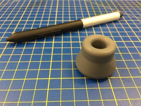 wacom bamboo pen stylus de pie la oficina pluma sostenedor lápiz óptico titular tableta 3d print model - Mito3D