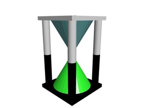 reloj arena mesa Modelle 3d print model - Mito3D