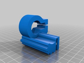 knk force rotary tool mount parts 3d print model - Mito3D