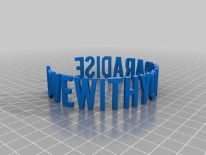 aşk bilezik 3d baskı 3d print model - Mito3D