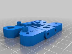 remix anet e10 x carriage 3d printer parts 3d print model - Mito3D