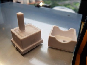 fazer o molde de silicone meia Impressora 3d acessórios e3d v6 aquecedor do bloco palmilha 3d print model - Mito3D