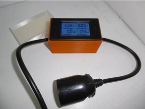 dava voltmetre ampermeter pzem-061 koruyucu kapak elektronik parçaları durumda 3d print model - Mito3D