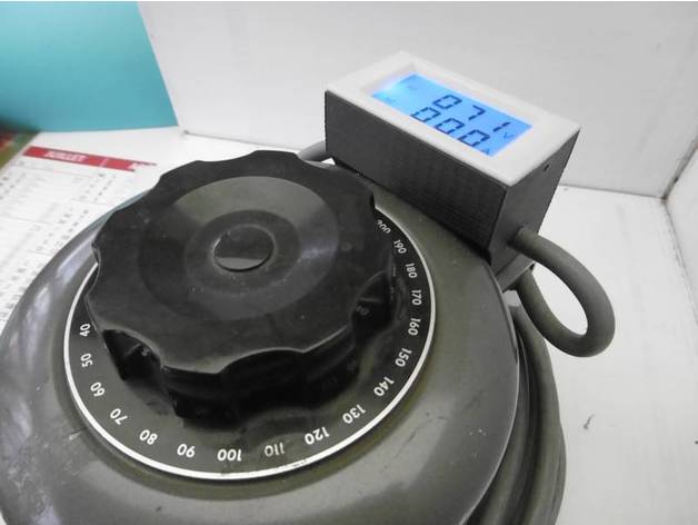 caso voltímetro ampermeter d69-2042 variac la electrónica 3D print model - Mito3D