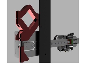 hephestos 2 - bowden-extruder montieren 3d Drucker Zubehör bq extruder 3d print model - Mito3D