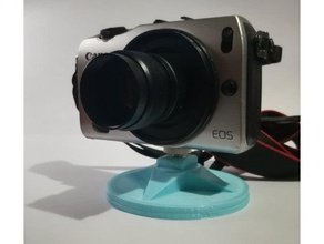 platform kamera akıllı telefon kaydırma döner monte edin endstop baş tembel susan microfourthirds aynasız panning fotoğrafçılık masa üstü hızlandırılmış Son Dakika Haberleri 3d print model - Mito3D