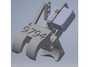 relíquia de recuperação garra robótica 3d print model - Mito3D