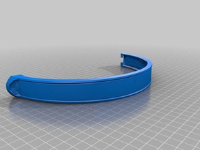 creative aurvana headband replacement audio 3d print model - Mito3D