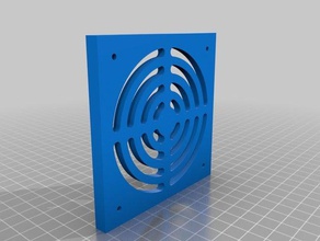 100mm square vent 3d printer accessories 3d print model - Mito3D