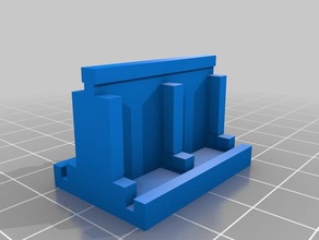 3d barra wago 221-412 monte de 2x2 sin fichas portaherramientas y cajas la modded 3d print model - Mito3D
