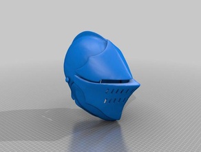 caballero casco de la armadura Impresora 3d accesorios 3d print model - Mito3D