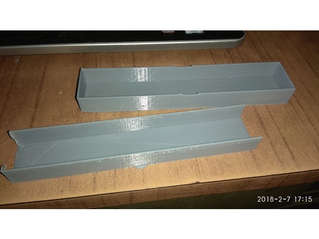 la tapa de caja con organización 3D print model - Mito3D
