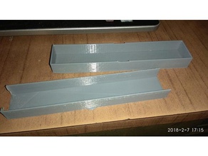 tampa da caixa de caja con tapa organização 3d print model - Mito3D