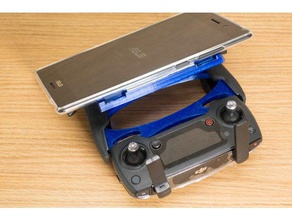 el bloqueo de la tableta montaje dji mavic pro controller r c vehículos freecad v017 3d print model - Mito3D