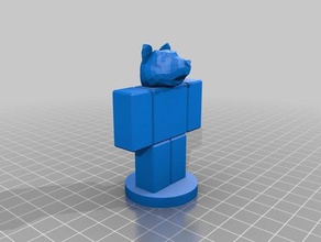 roblox doge stand models cool statue toy 3d print model - Mito3D