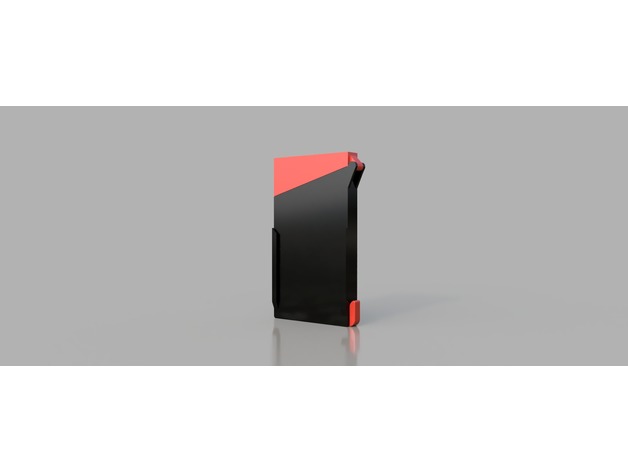 slim cartera v4 gc remix los contenedores 3D print model - Mito3D
