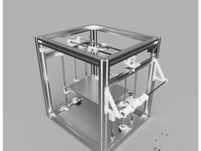 uniprint mk - modular aio printer 3d printers drucker parts developement kit self build technology universal 3d print model - Mito3D