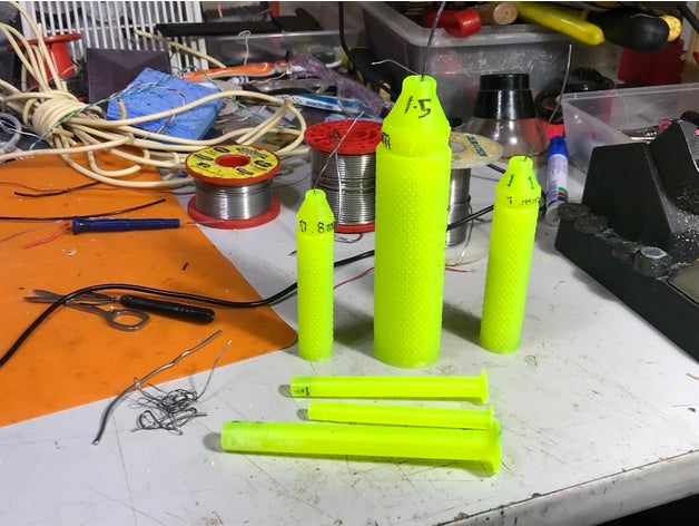 geoffs solder holder pen electronics 3D print model - Mito3D