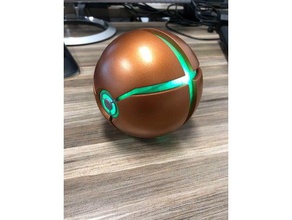 metroid - morph ball oggetti di scena nintendo 3d print model - Mito3D