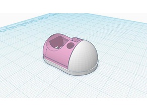 bebê sapato A impressão 3d babys o banho do bebé lembrança zapato bebe 3d print model - Mito3D