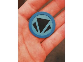 bleu de charme - runescape accessoires jeu le invocation 3d print model - Mito3D