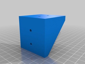 table support angle bracket diy ikea lack 3d print model - Mito3D