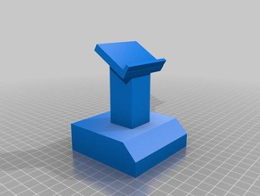 pinewood derby car stand 3d printing cub scouts 3d print model - Mito3D